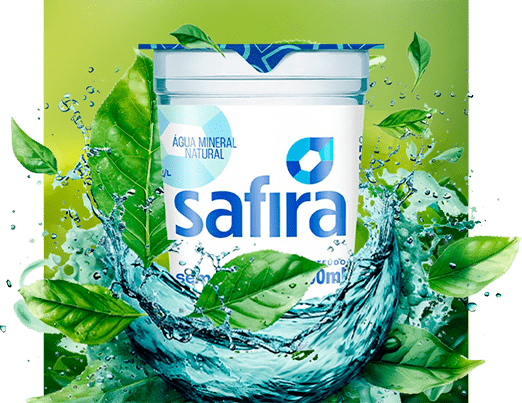 Copo de água Safira